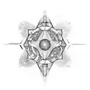 Astrophysics tattoo design idea