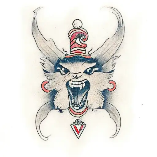 mandril tattoo design idea