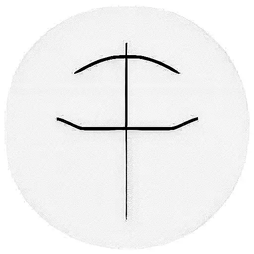 thinline tattoo that symbolises imperfection tattoo design idea