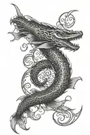 leviathan tattoo design idea