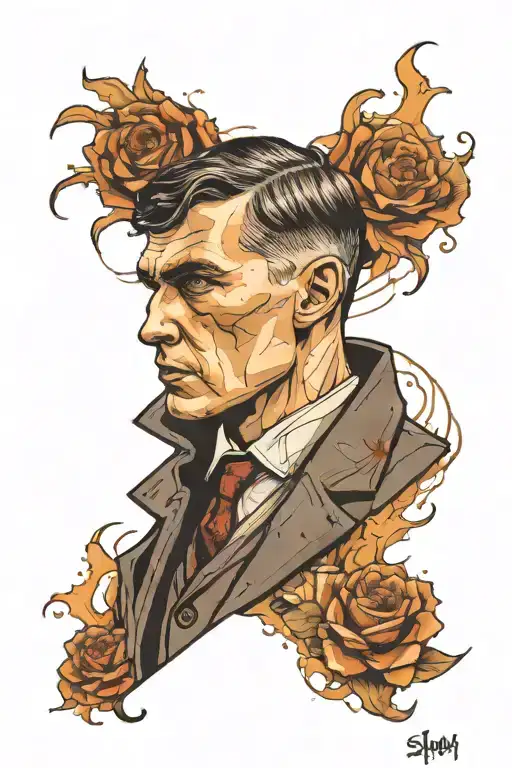 Thomas Shelby tattoo design idea