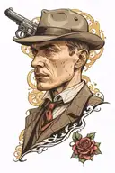 Thomas Shelby tattoo design idea