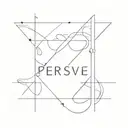the word Persevere  tattoo design idea