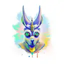 Anubis tattoo design idea