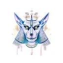 Anubis tattoo design idea