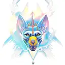 Anubis tattoo design idea