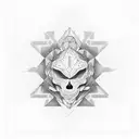 collective consciousness tattoo design idea