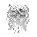 collective consciousness tattoo design idea