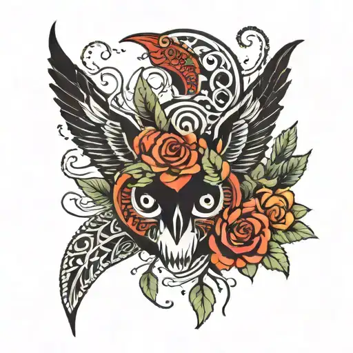 small black Eastside  tattoo design idea