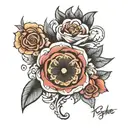 small black Eastside  tattoo design idea