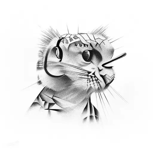 the view between villages tattoo design idea