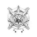 uss navy destroyer tattoo design idea