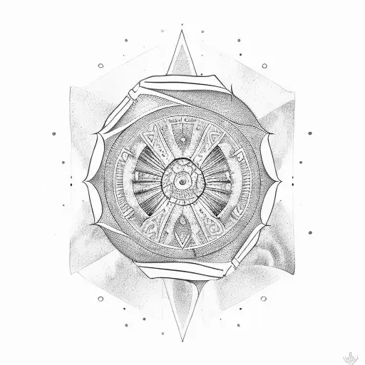 Damocle Sword tattoo design idea