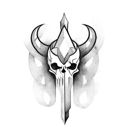 Damocle Sword tattoo design idea