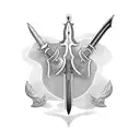 Damocle Sword tattoo design idea