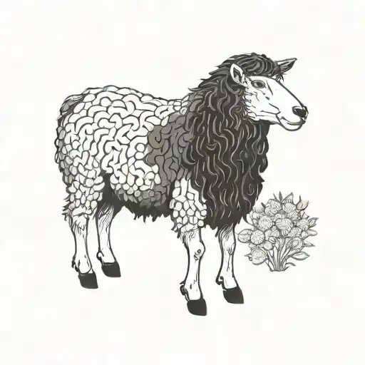 sheep in wolf clothing  tattoo design idea