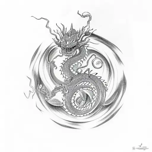 dragon ball z shenron drawing