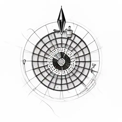 darts tattoo design idea