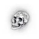 Skull darts  tattoo design idea