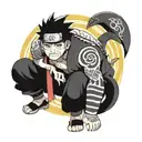Edo Tensei Orochimaro Naruto tattoo design idea