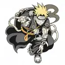 Edo Tensei Orochimaro Naruto tattoo design idea
