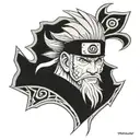 Edo Tensei Orochimaro Naruto tattoo design idea