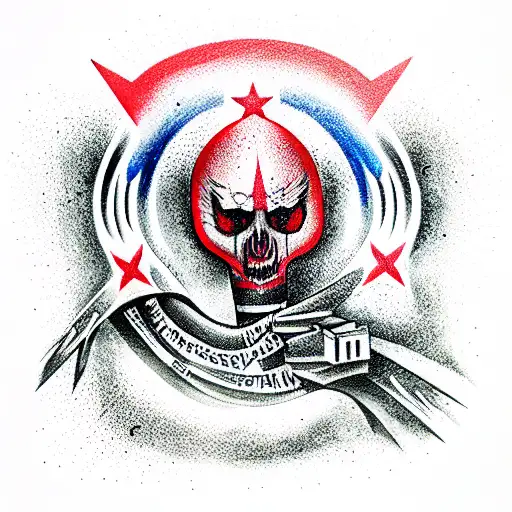 war,ukraine, victory over Russia tattoo design idea