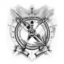 war,ukraine, the death of Russia tattoo design idea