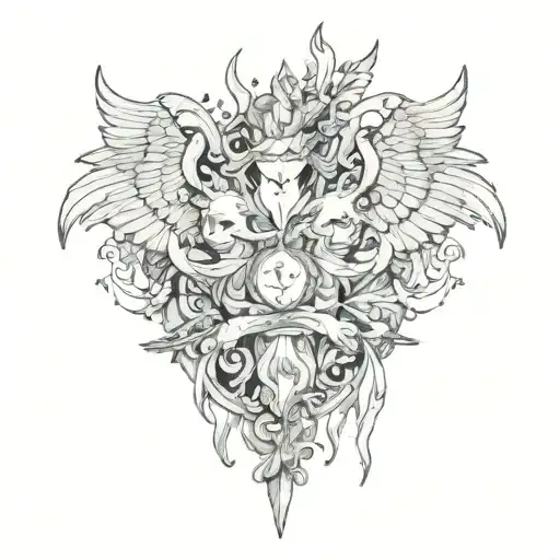 we're nothing but myths now that neither of us believe in tattoo design idea