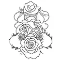 memorial using LLL  tattoo design idea