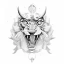 memorial using LLL  tattoo design idea