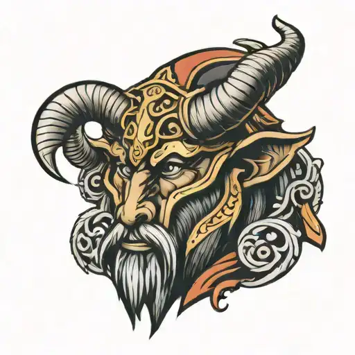 heimdall tattoo design idea