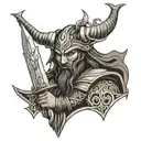 heimdall tattoo design idea