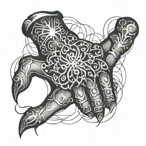 underground hand tattoo tattoo design idea
