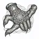underground hand tattoo tattoo design idea