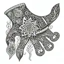 underground hand tattoo tattoo design idea