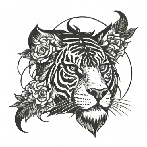 Baron Saturday, black and white tattoo tattoo design idea