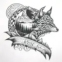 minimal sad boy that still i rise tattoo design idea