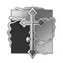 Christian Cross tattoo design idea