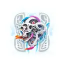 biomechanik  tattoo design idea