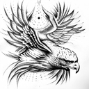 eagle tattoo design idea