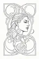 hecate triple goddess tattoo tattoo design idea