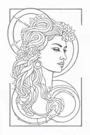 hecate triple goddess tattoo tattoo design idea