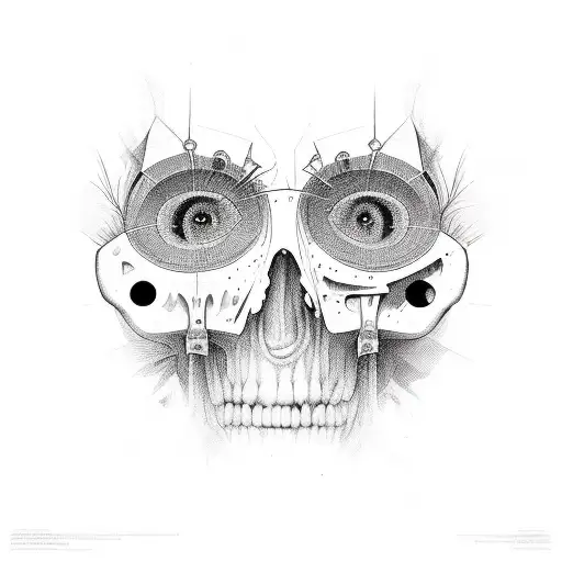 amygdala cerebral tattoo design idea
