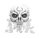 AGUST D AMYGDALA tattoo design idea