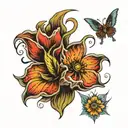 free spirit  tattoo design idea