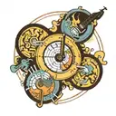 circle of fifths tattoo design idea