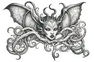 Succubus Womb Tattoo design tattoo design idea