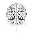 fisher man pulling up brain scan tattoo design idea