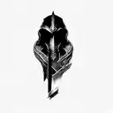 the elder scrolls logo tattoo design idea